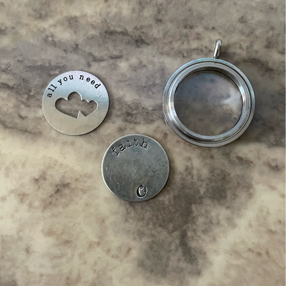 Origami Owl face plate inserts (3 different available)